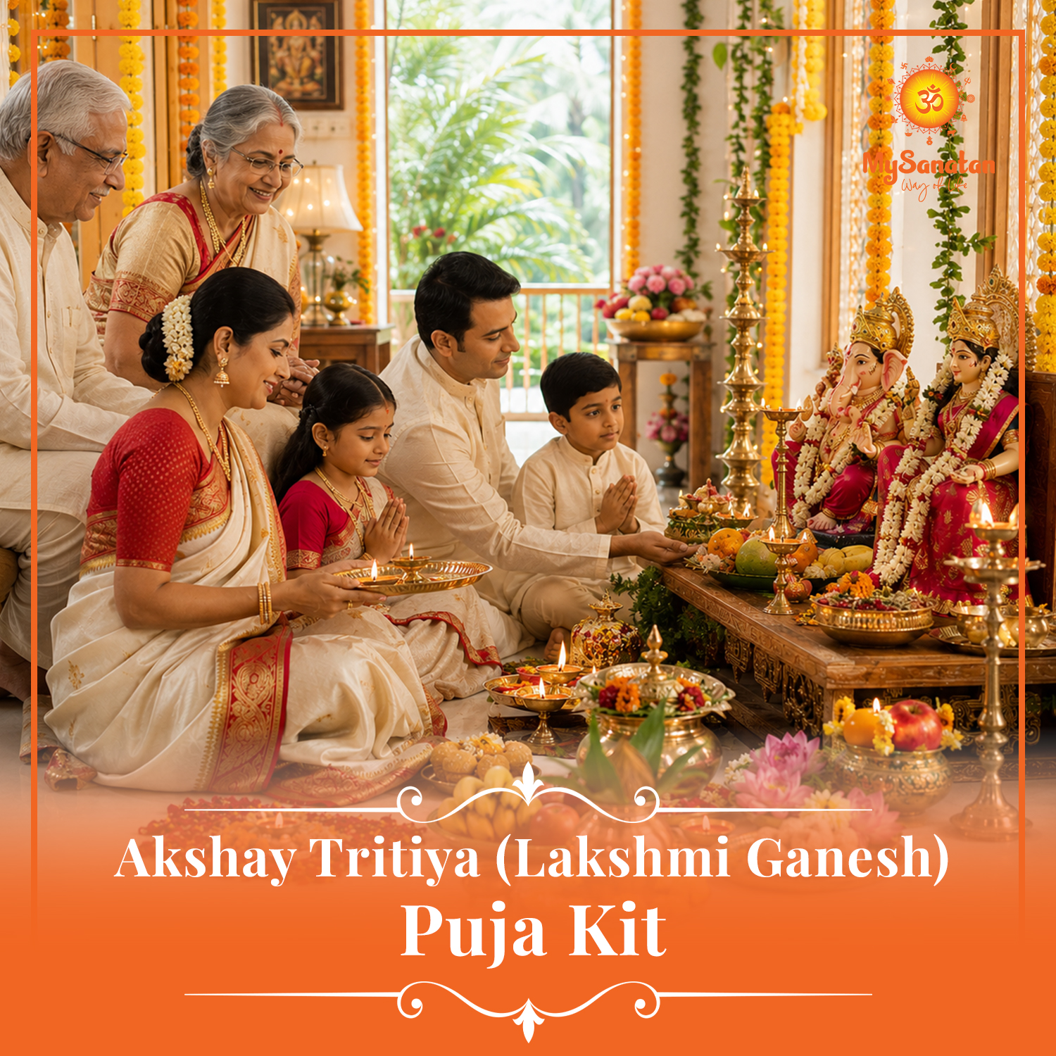 Akshay Tritiya (Lakshmi Ganesh) Puja Kit